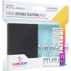 Standard Sleeves - Double Sleeving Pack - 2x80CT - Gamegenic